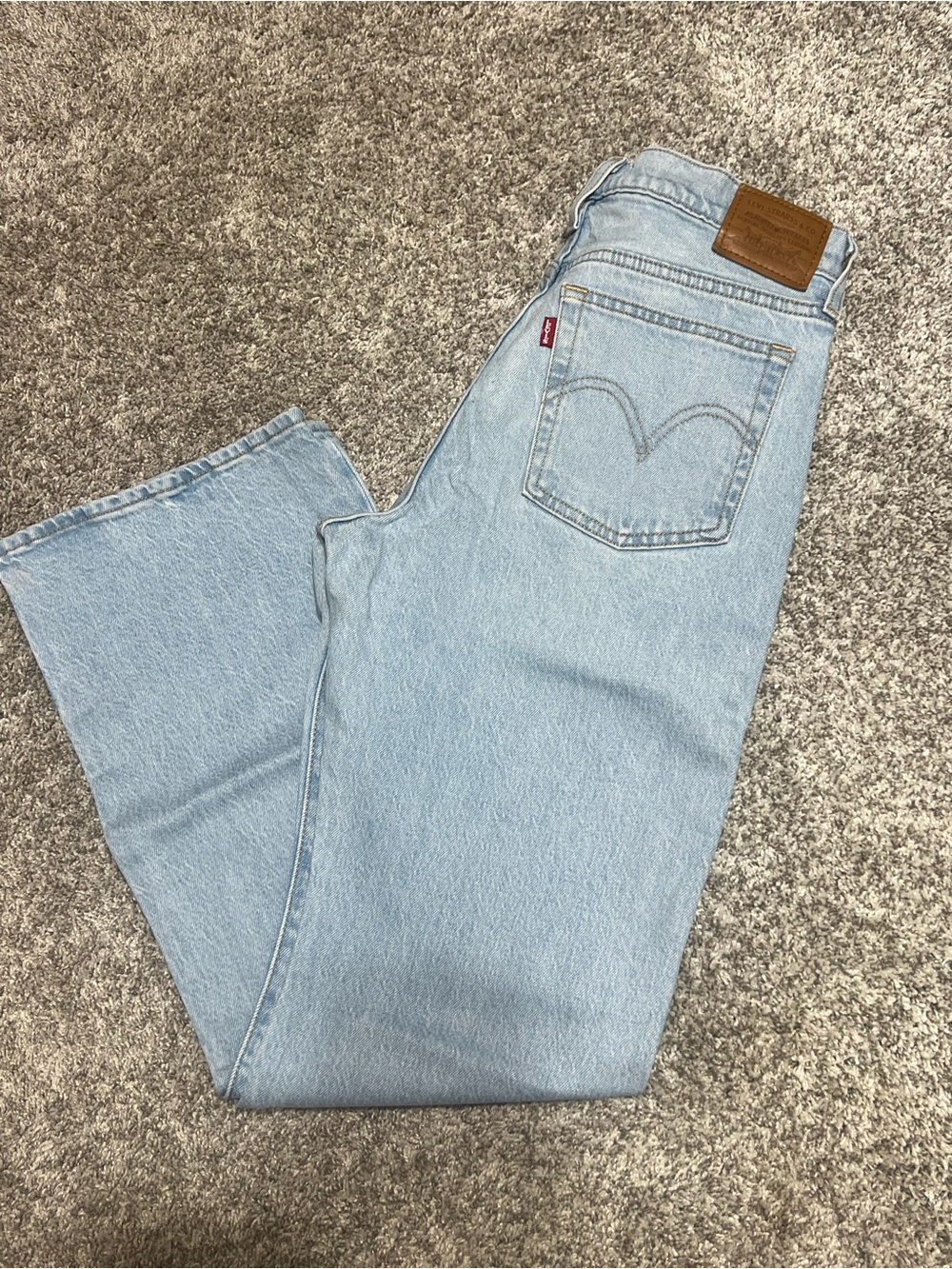 Levi's Light Blue Wedgie Bootcut Jeans